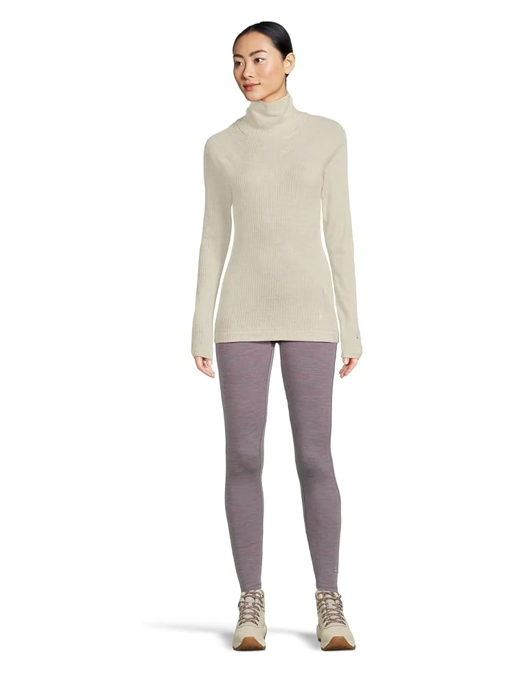 Женский свитер Smartwool Thermal Merino Rib Turtleneck — изображение 5 из 5, пепельный вереск