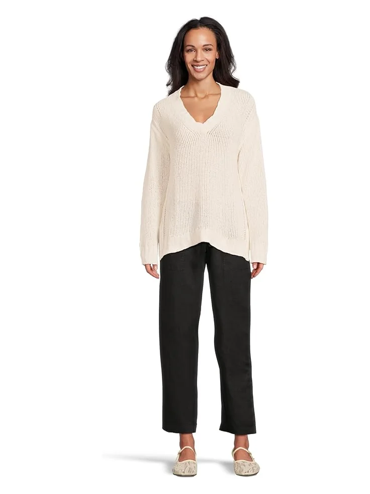 Женский свитер Tommy Bahama Malibu Chenille V-neck — изображение 5 из 5, кокос