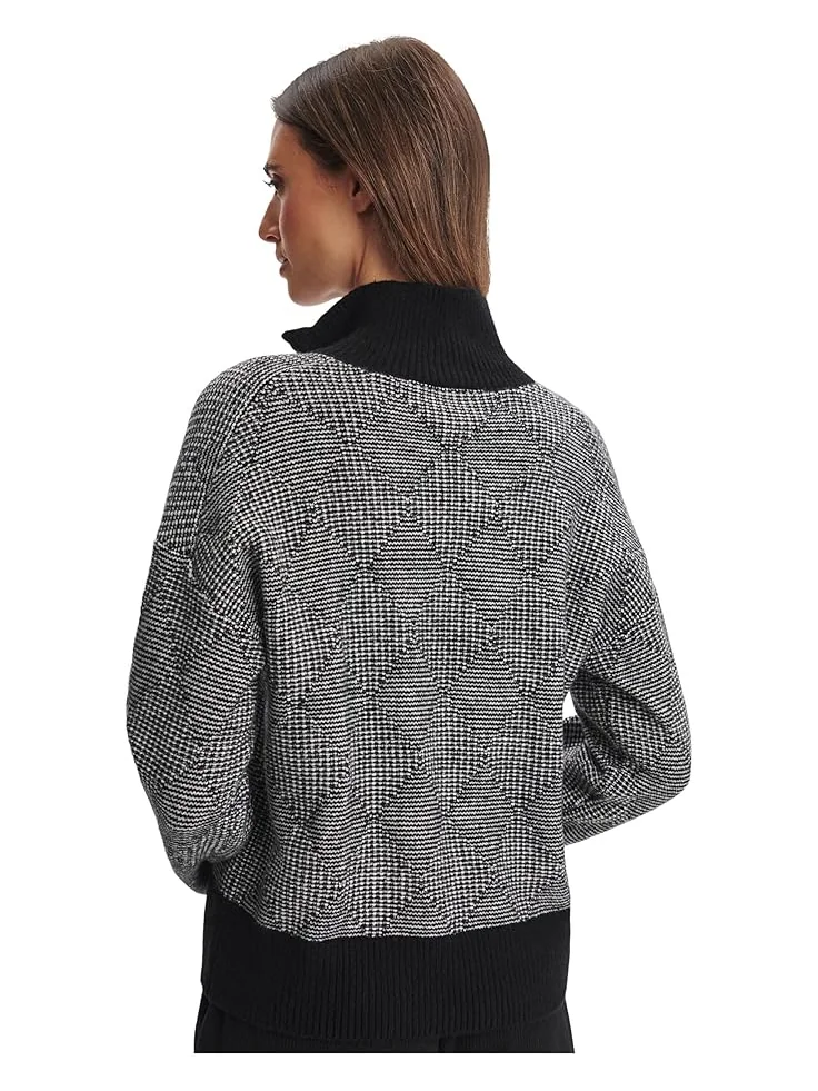 Женский свитер Varley Aldridge 1/2 Zip Knit — изображение 2 из 4, черный