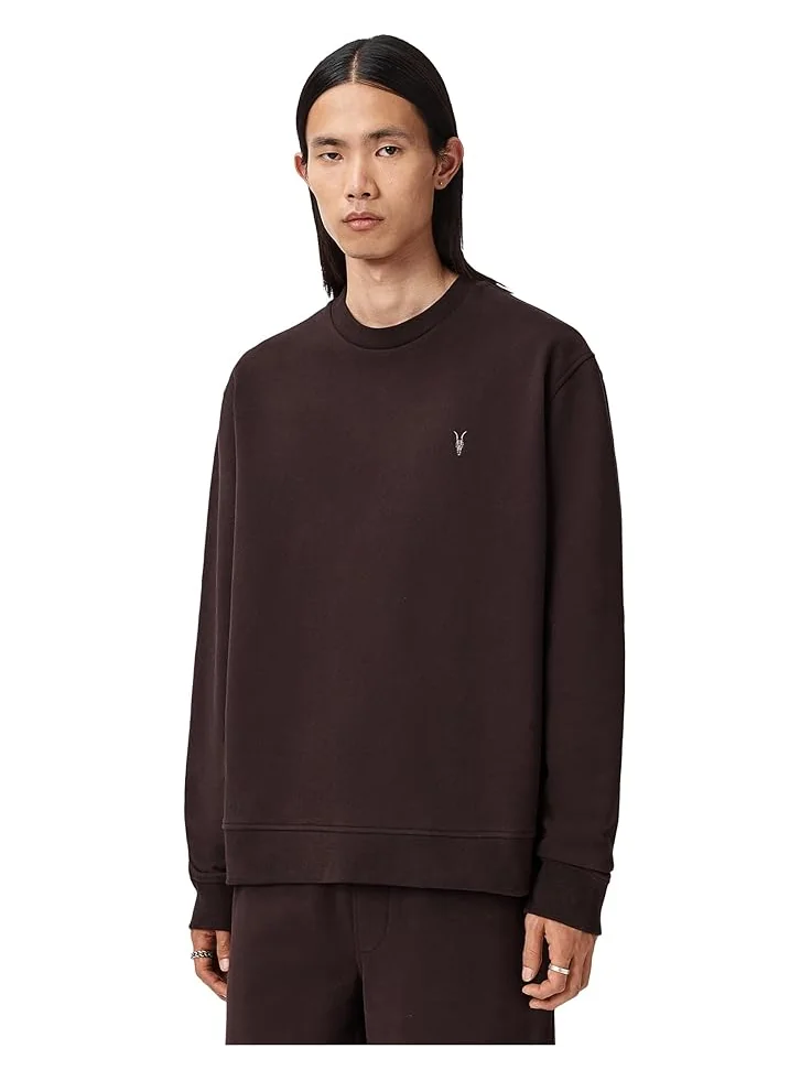Мужской худи AllSaints Asher — изображение 1 из 4, коричневый