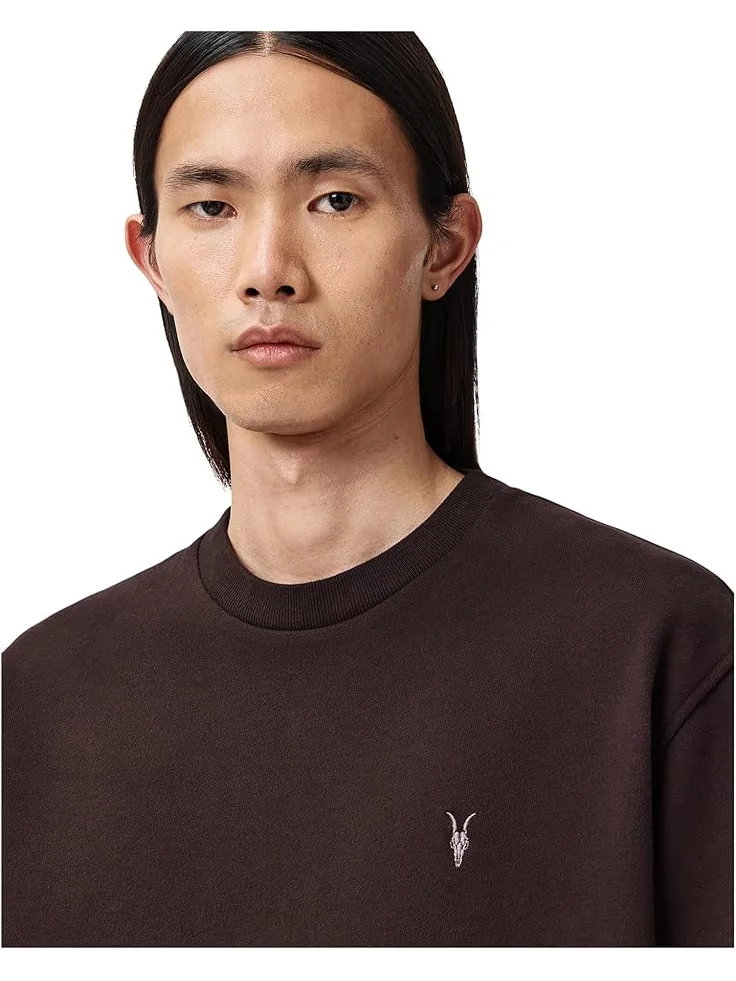 Мужской худи AllSaints Asher — изображение 3 из 4, коричневый