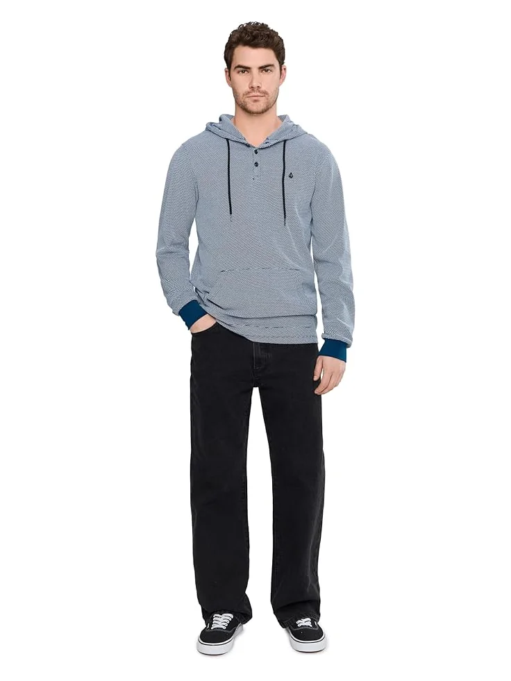 Мужская толстовка Volcom Murph Thermal — изображение 2 из 5, синий
