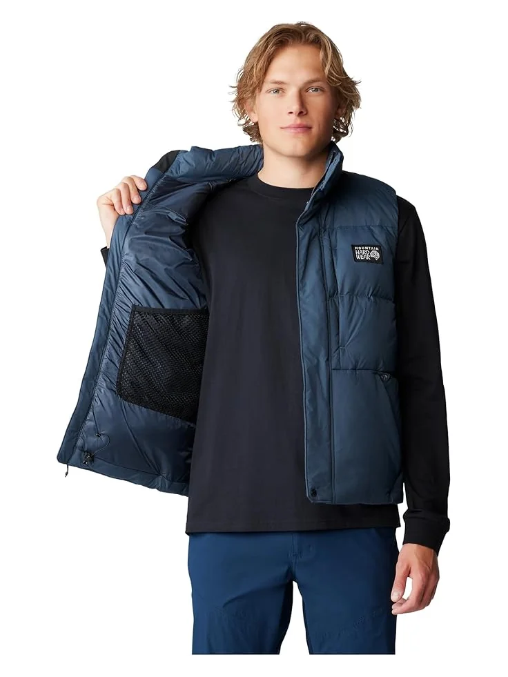 Мужская пуховая жилетка Mountain Hardwear Nevadan — изображение 4 из 6, синий