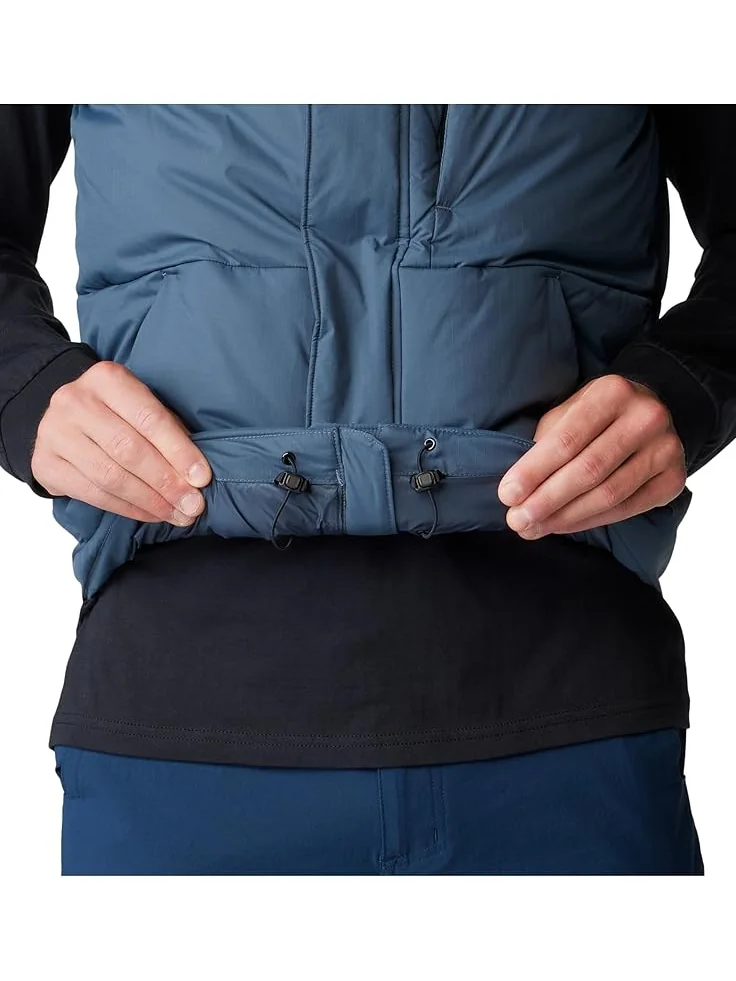 Мужская пуховая жилетка Mountain Hardwear Nevadan — изображение 6 из 6, синий