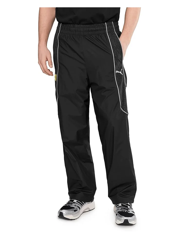Мужские брюки PUMA Scuderia Ferrari Pumatech-X Woven — изображение 1 из 5, черный