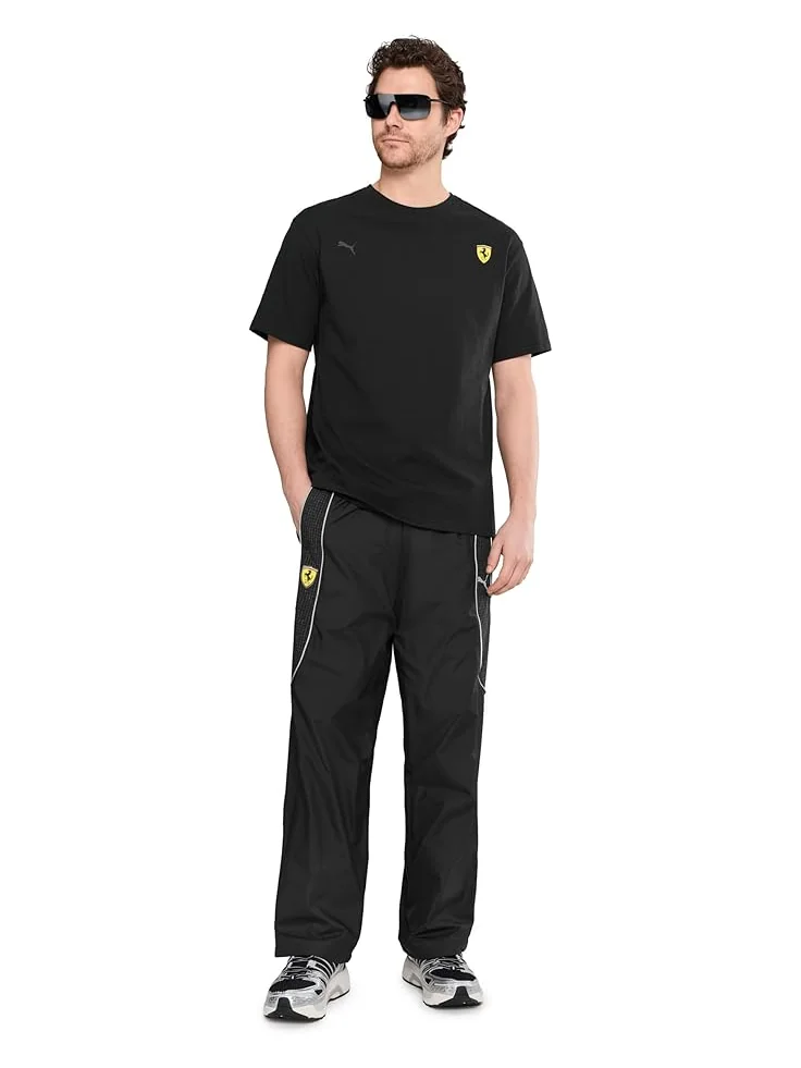 Мужские брюки PUMA Scuderia Ferrari Pumatech-X Woven — изображение 2 из 5, черный