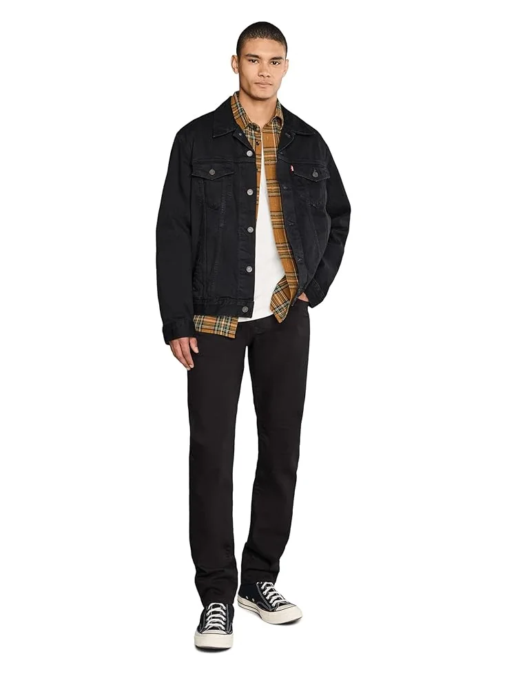 Мужские джинсы Levi's Premium 511 Slim — изображение 2 из 5, черный