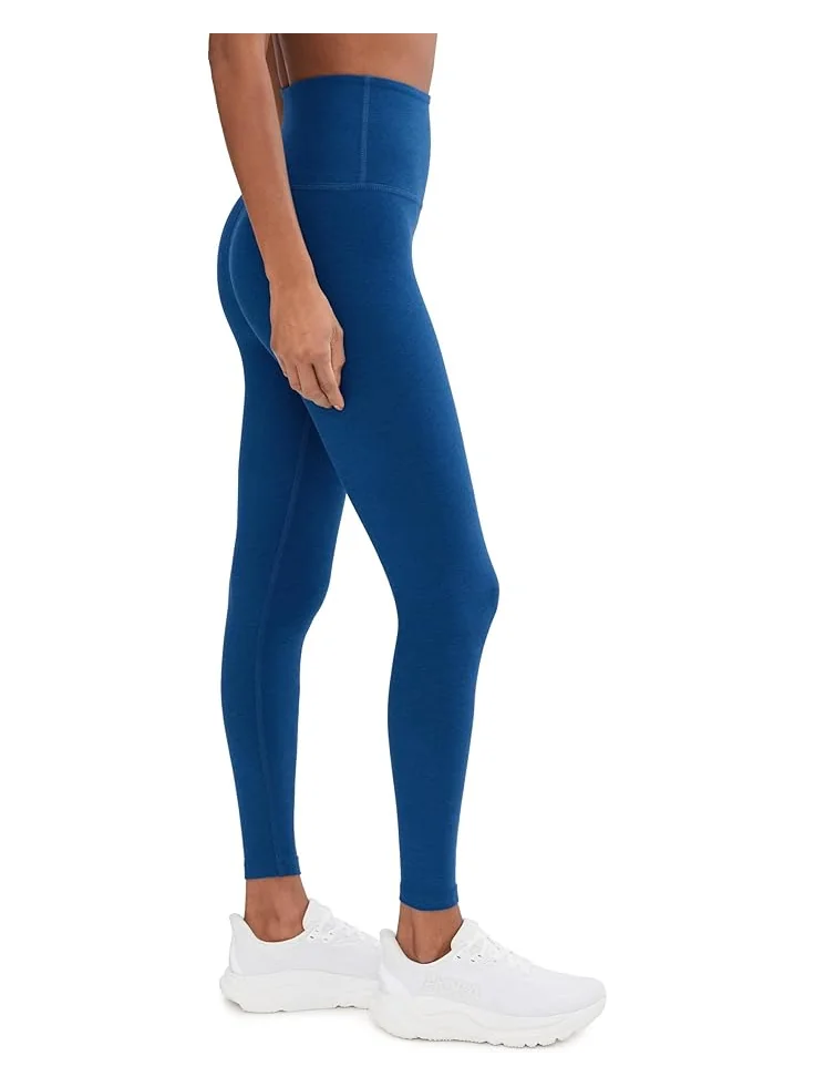 Женские леггинсы Beyond Yoga Spacedye Caught In The Midi High-Waisted — изображение 3 из 5, синий