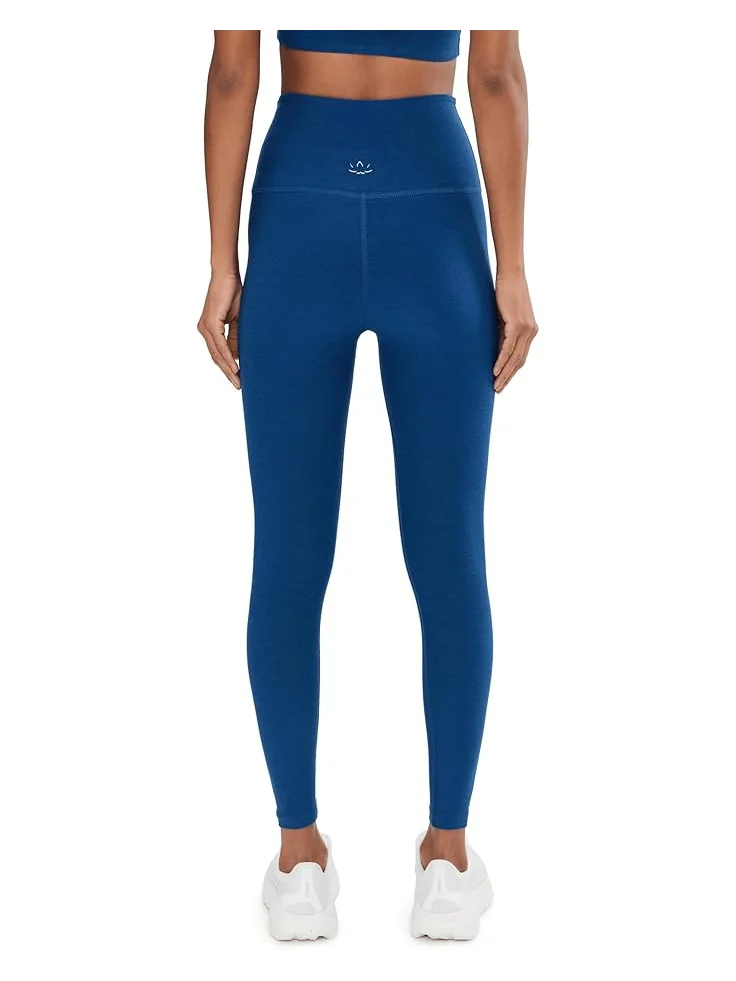 Женские леггинсы Beyond Yoga Spacedye Caught In The Midi High-Waisted — изображение 4 из 5, синий