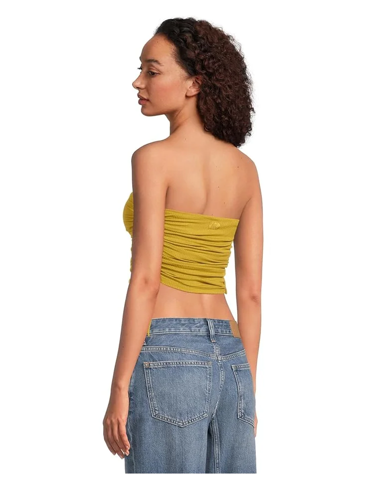 Женский топ UGG Emilia Bandeau Top Rib — изображение 3 из 5, яркий оливковый