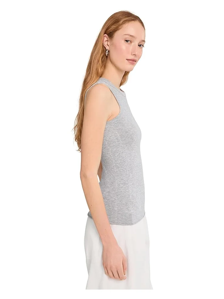 Женский топ Free People So Soft Seamless Modal — изображение 3 из 5, серый