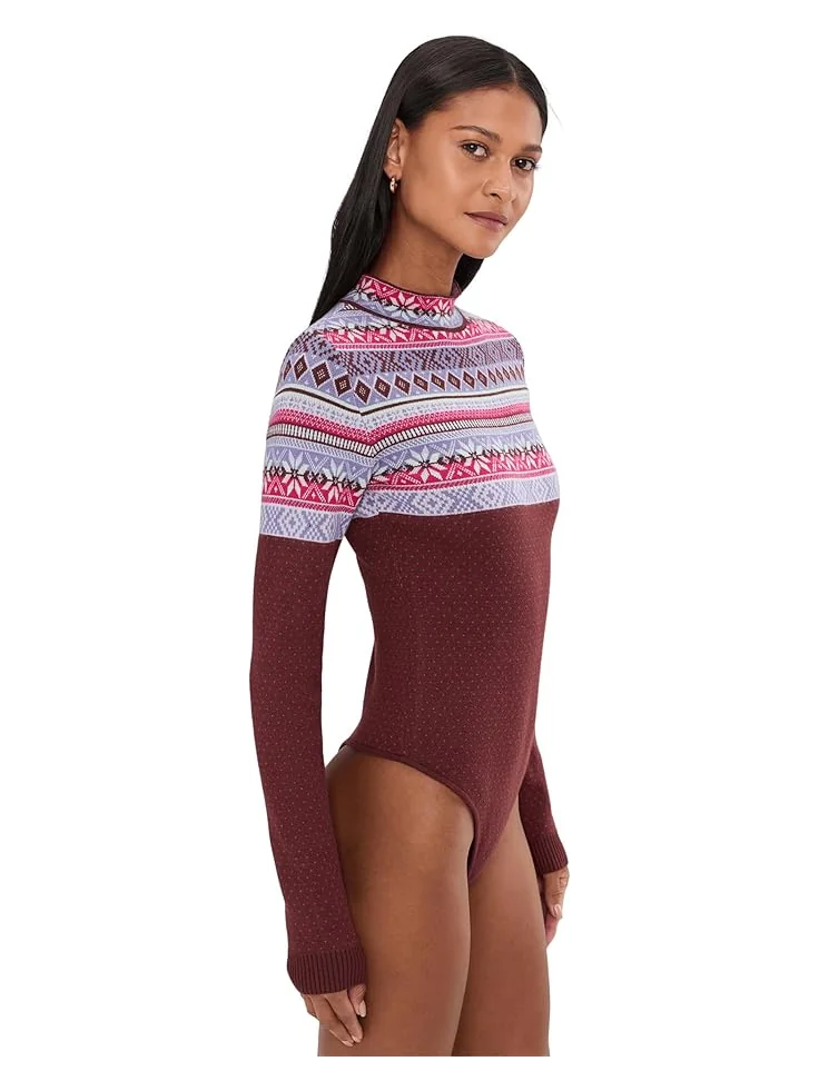 Женский топ Free People Winter Warmer — изображение 3 из 5, коричневый