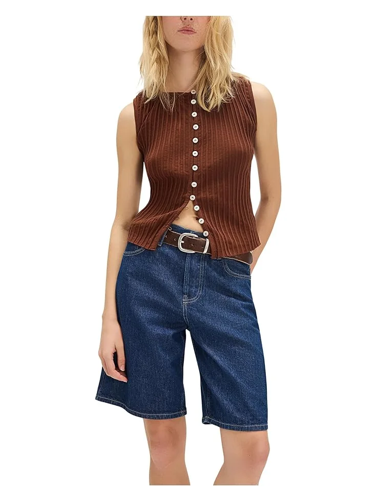 Женский топ Free People Tilly — изображение 1 из 3, коричневый