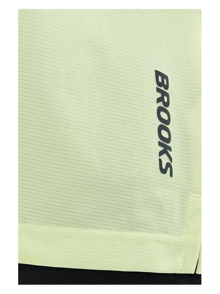 Женская футболка Brooks Dash — изображение 5 из 5, бежевый
