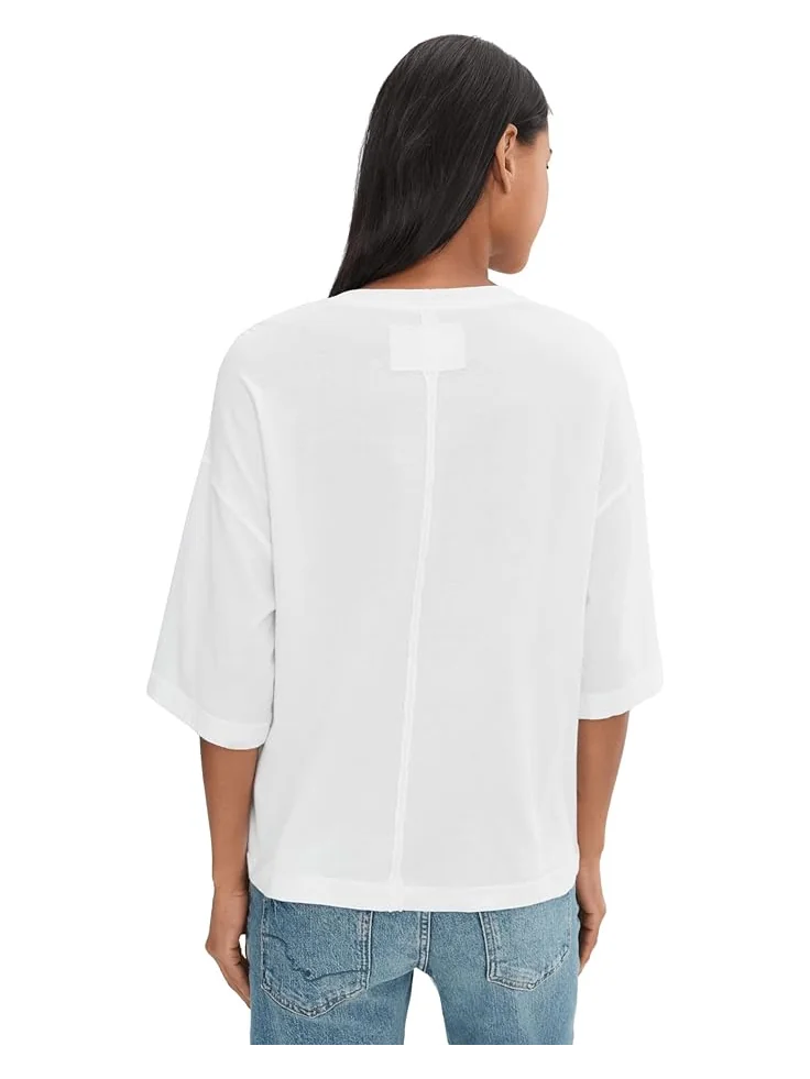 Женская футболка Free People We The Free Perfect Oversized — изображение 4 из 5, белый