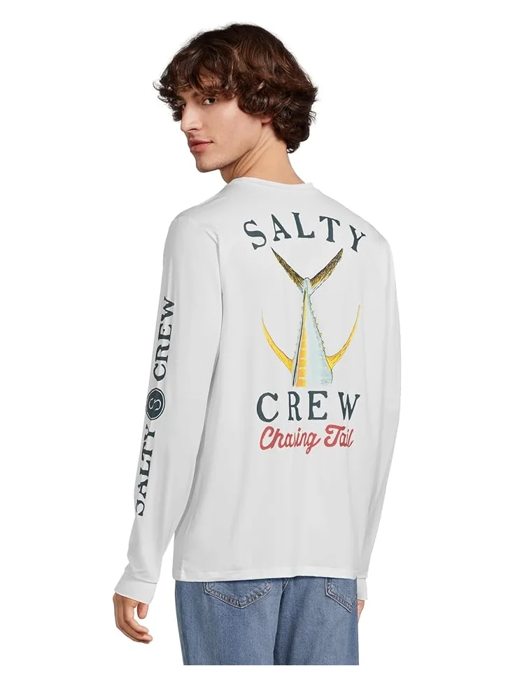 Мужская соленая футболка с длинным рукавом Salty Crew Tailed — изображение 3 из 5, белый