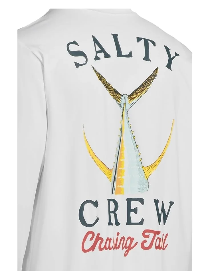 Мужская соленая футболка с длинным рукавом Salty Crew Tailed — изображение 4 из 5, белый