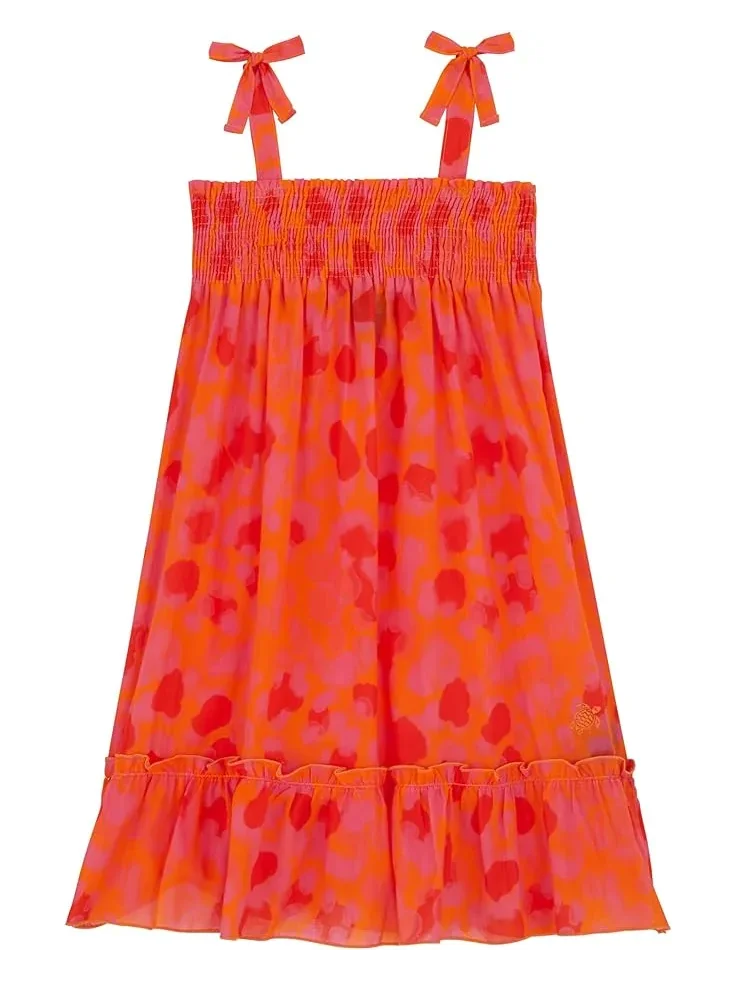 Vilebrequin Kids New Leopard Gloss (для малышей/детей постарше) — оранжевый