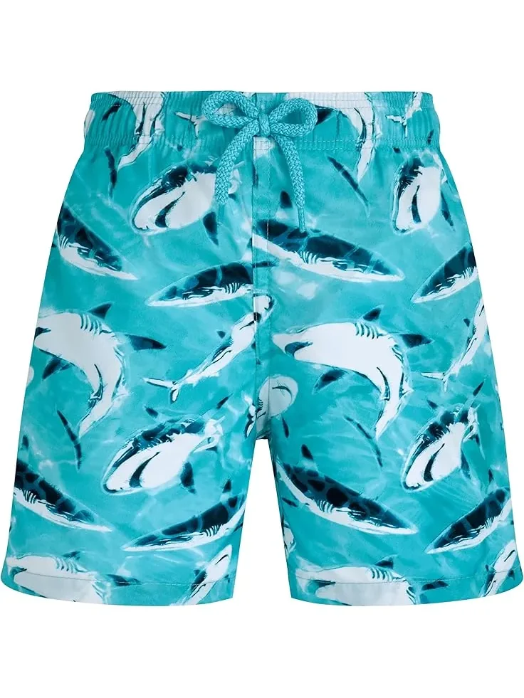 Requins Jihin (для малышей/детей постарше) Vilebrequin Kids, Lagon — изображение 1 из 2, лазурный