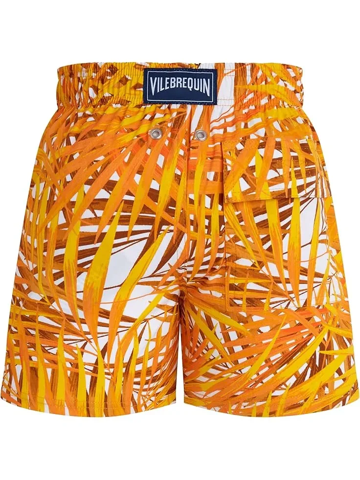 Vilebrequin Kids Palm Leaves Jirise (для малышей/детей постарше) — изображение 2 из 2, зеленый