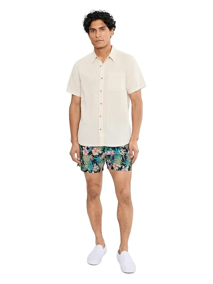 Men's SAXX UNDERWEAR Oh Buoy 2-in-1 5" Volley — изображение 2 из 5, черный