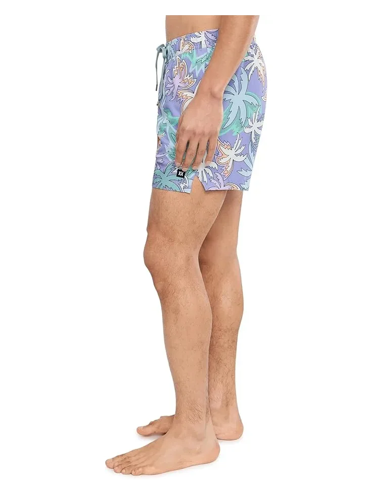 Men's SAXX UNDERWEAR Oh Buoy 2-in-1 5" Volley — изображение 3 из 5, фиолетовый