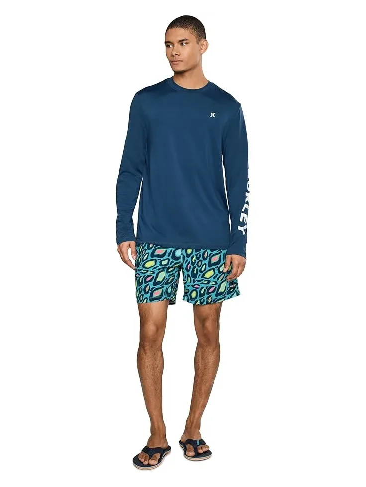 Men's Hurley Cannonball Volley 17" — изображение 2 из 5, зеленый