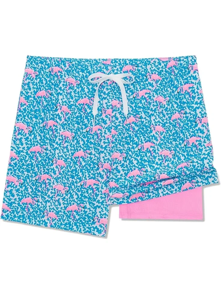 Мужские плавки The Domingos Are For Flamingos 5.5" (классические плавки на подкладке) Chubbies