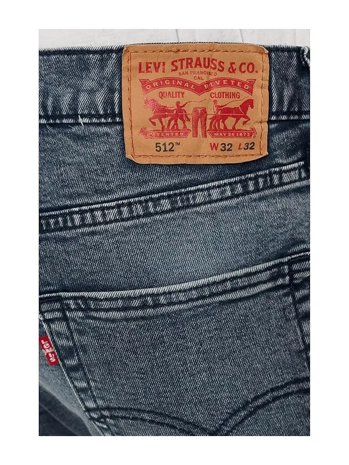 Джинсы slim taper 512 Slim Taper Levi's — изображение 5 из 5, таежный черный