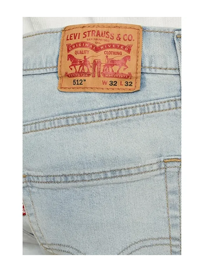 Джинсы Slim Taper 512 Levi's Mens — изображение 5 из 5, солнечный желтый