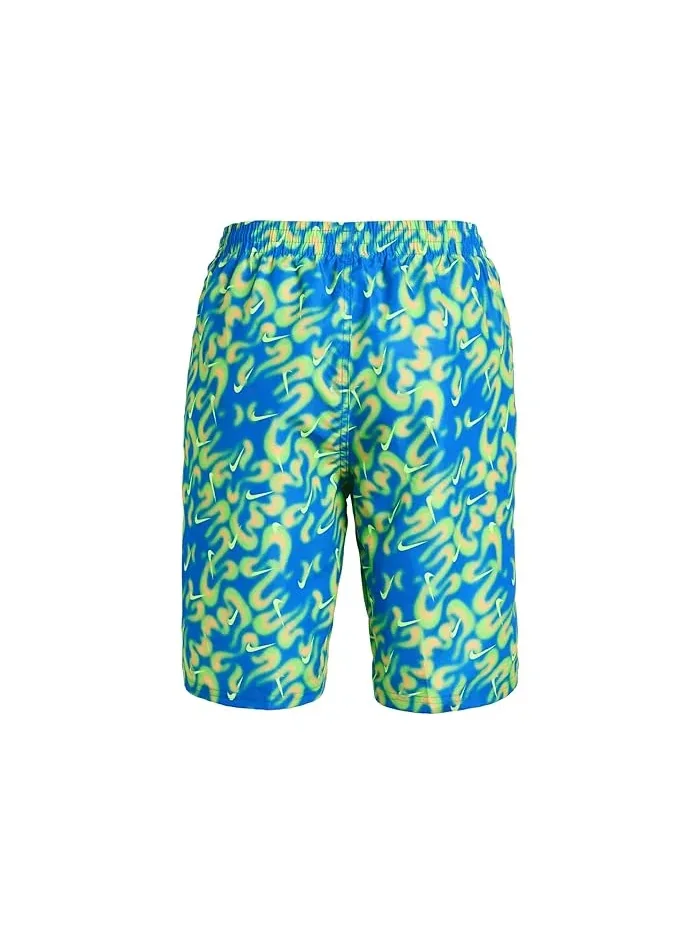 Плавки с принтом Airbrush All Over Print 7" Brief Lined Volley Nike Kids — изображение 2 из 3, синий