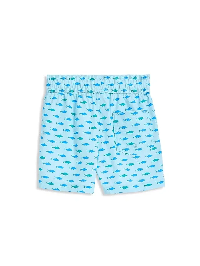 Плавки Core Poly Swim Trunks abercrombie kids — изображение 2 из 3, голубой
