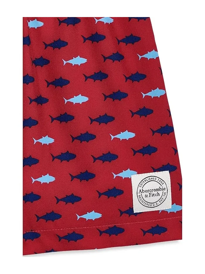 Плавки Core Poly Swim Trunks Abercrombie Kids — изображение 3 из 3, зеленый