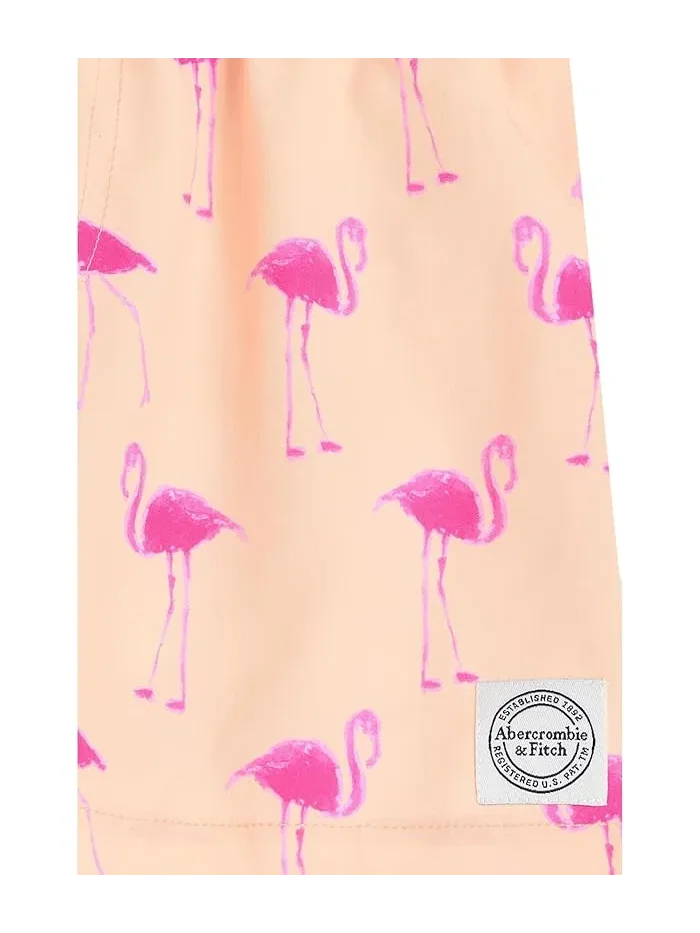 Плавки Core Poly Swim Trunks abercrombie kids — изображение 3 из 3, беллини