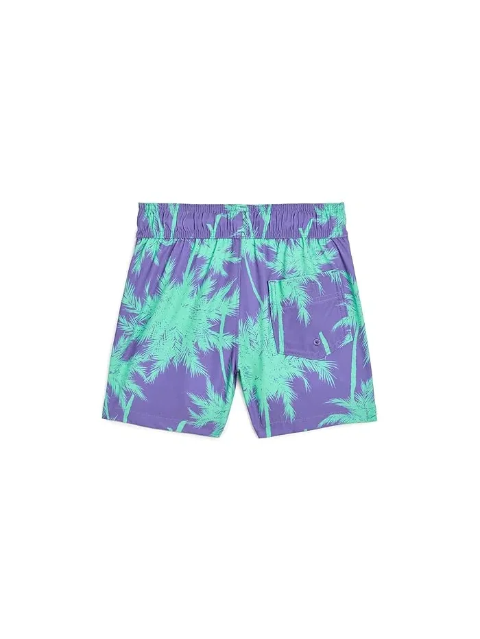 Плавки Core Poly Swim Trunks abercrombie kids — изображение 2 из 3, фиолетовый
