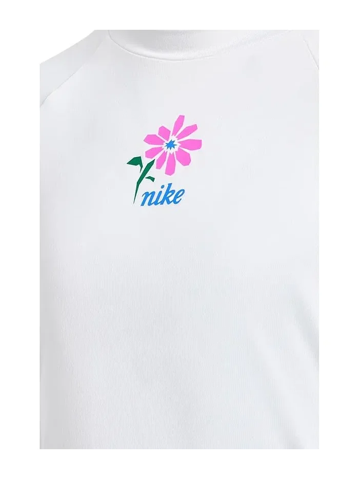 Футболка с длинным рукавом Dri-Fit UV Nike Kids — изображение 3 из 3, белый