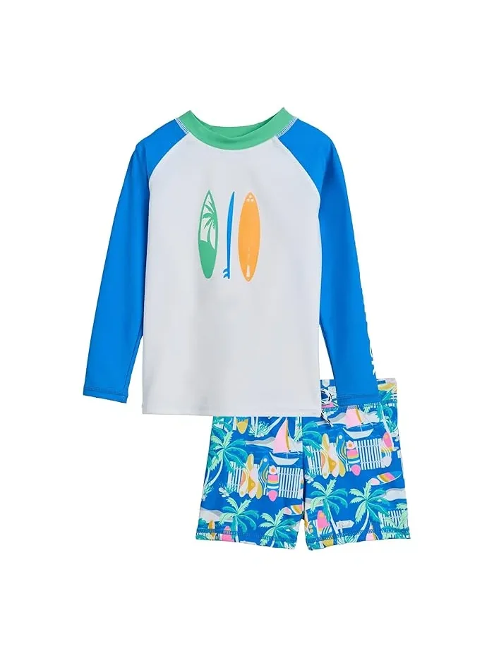 Купальный костюм с длинным рукавом Breakwater Beach LS Set Snapper Rock Kids