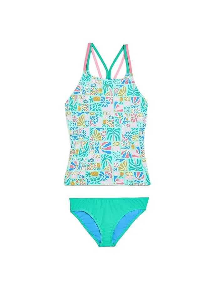 Купальник-танкини двухкомпонентный с тонкими бретелями Speedo Kids