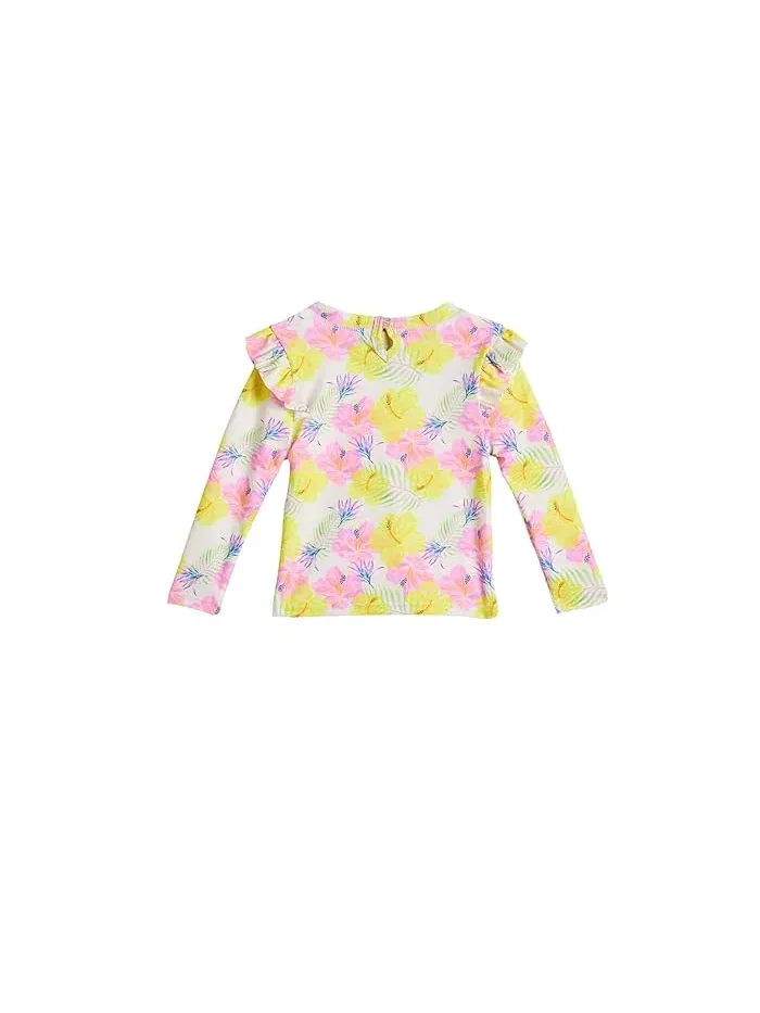 Купальник с воланами Aloha Vacay Recycled Ruffle Set Snapper Rock Kids — изображение 2 из 3, мульти