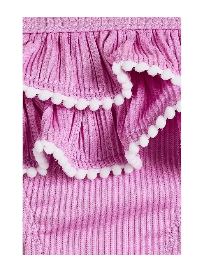Купальник с воланами Aloha Vacay Recycled Ruffle Set Snapper Rock Kids — изображение 3 из 3, мульти