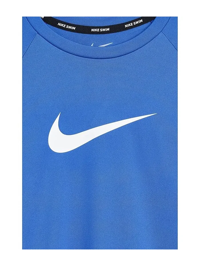 Футболка с длинным рукавом Dri-FIT UV Hydroguard Essential Nike Kids — изображение 3 из 3, гейм роял