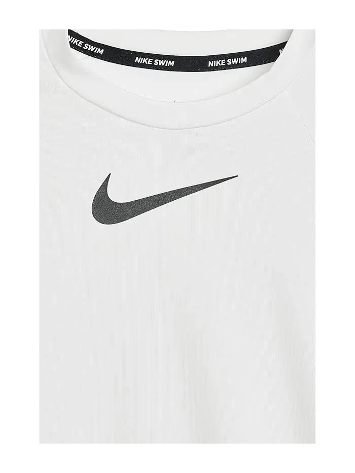 Рашгард с длинным рукавом Hydroguard Dri-Fit UV Nike Kids — изображение 3 из 3, белый
