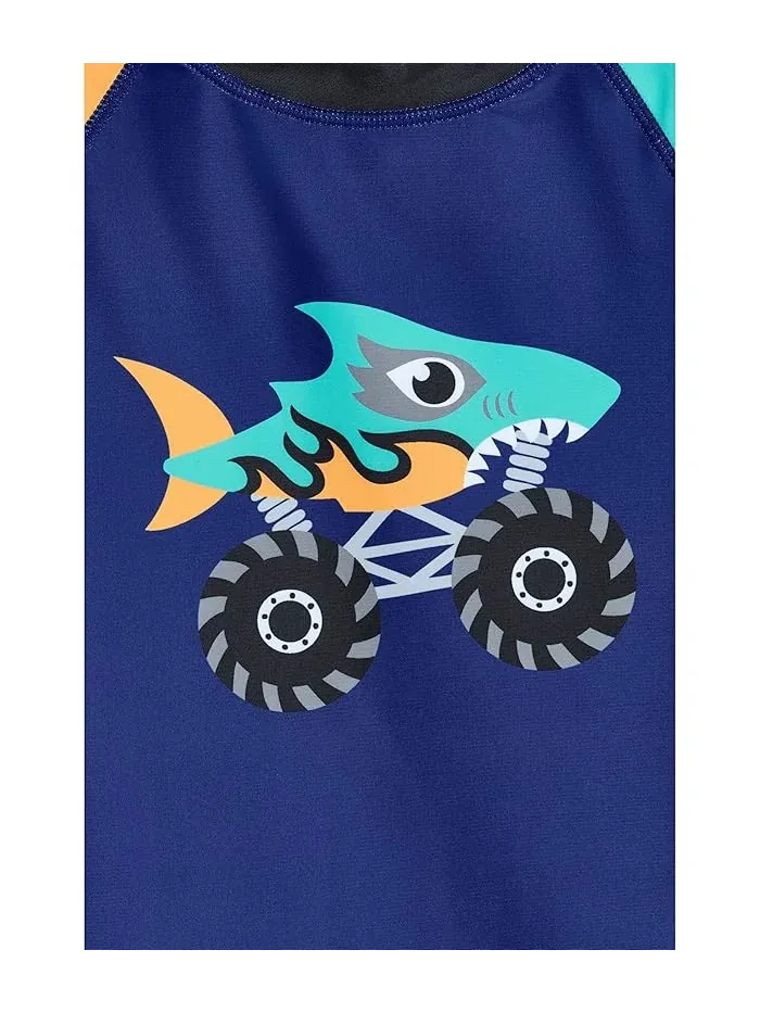 Футболка Truck модель Rashguard Deux par Deux — изображение 3 из 3, синий