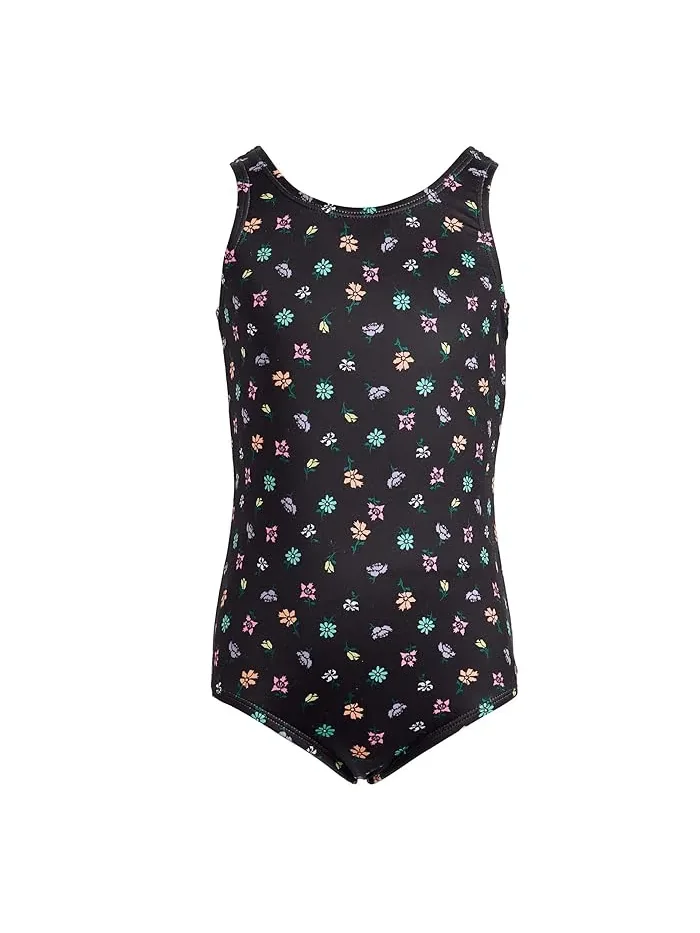 Купальник слитный U-Back Crafted Blooms Nike Kids