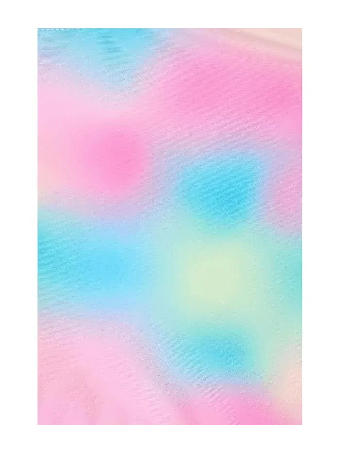 Купальник двухчастный градиент Gradient Two-Piece Deux par Deux — изображение 3 из 3, синий/оранжевый