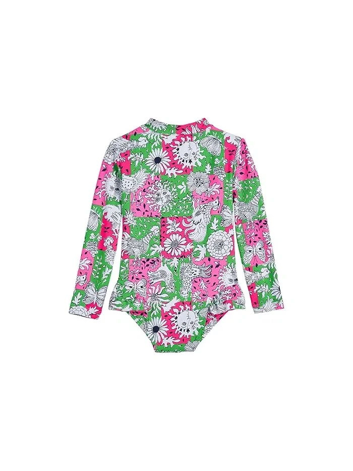 Купальник слитный с защитой UPF 50+ Denning Lilly Pulitzer Kids — изображение 2 из 3, мульти