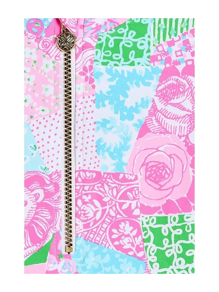 Купальник цельный с защитой UPF 50+ Denning Rashguard Lilly Pulitzer Kids — изображение 3 из 3, розовый
