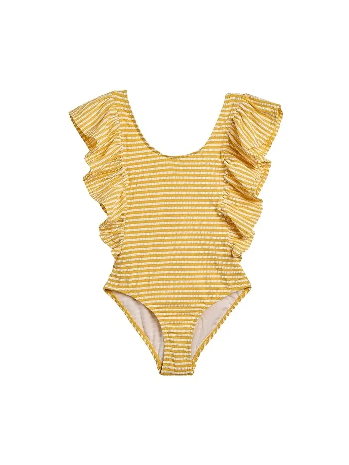 Купальник с воланами Sunshine Stripe Snapper Rock Kids