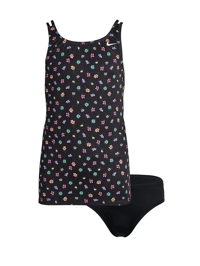 Купальник-танкини с принтом Crafted Blooms Spiderback Nike Kids