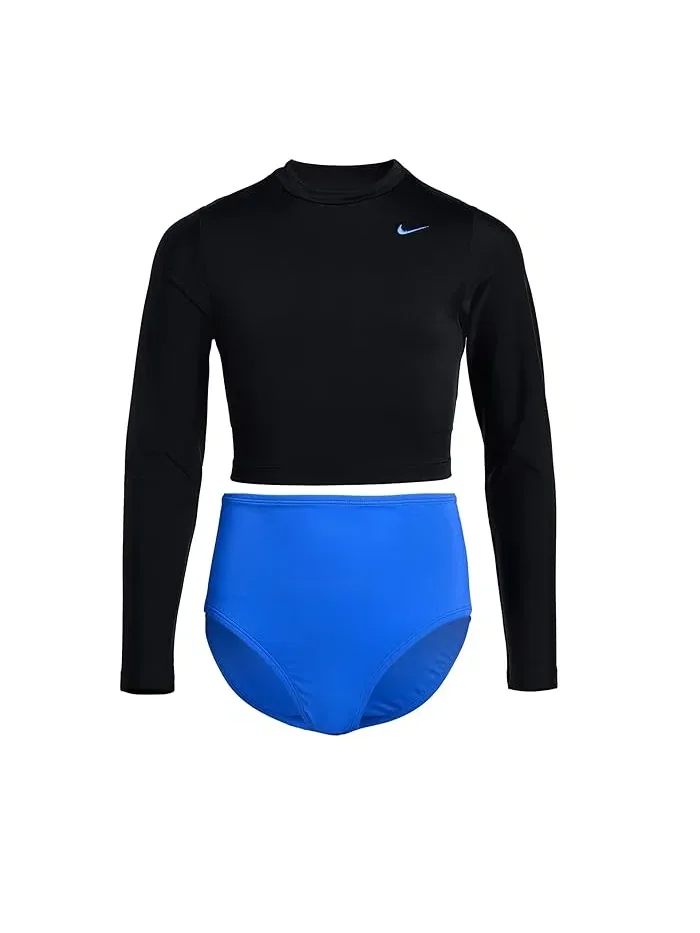 Купальник цвет-блок Nike Kids